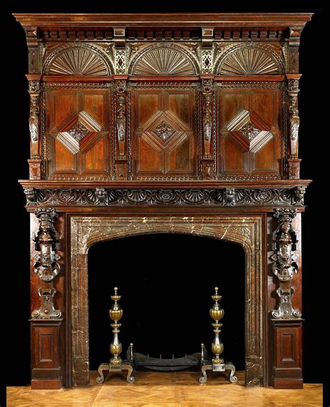 antique tudor fireplaces